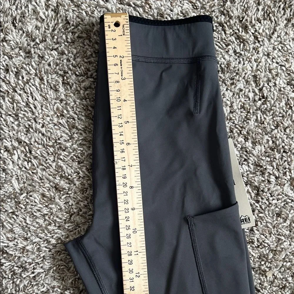 NWT REI Men's Swiftland Running Tights Asphalt in Size S